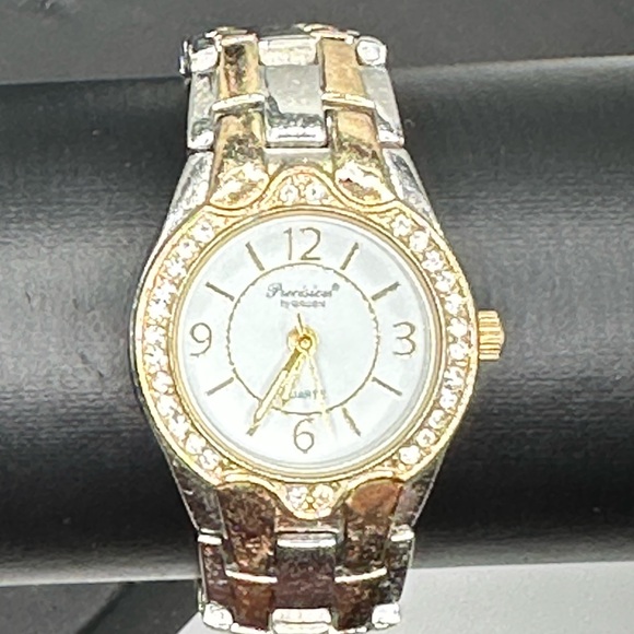 Women's Precision by GRUEN 2 Tone Dress Watch Model GP425L - Picture 1 of 4